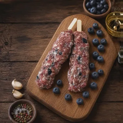 Kefta de lapin aux bleuets