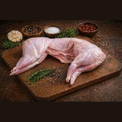 Lapin entier cru