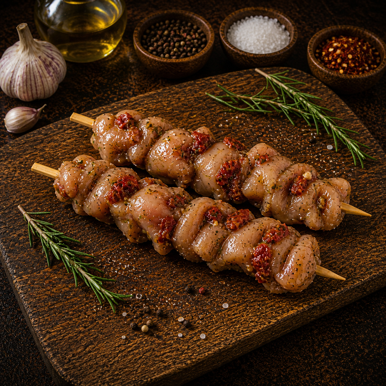 Brochette de lapin